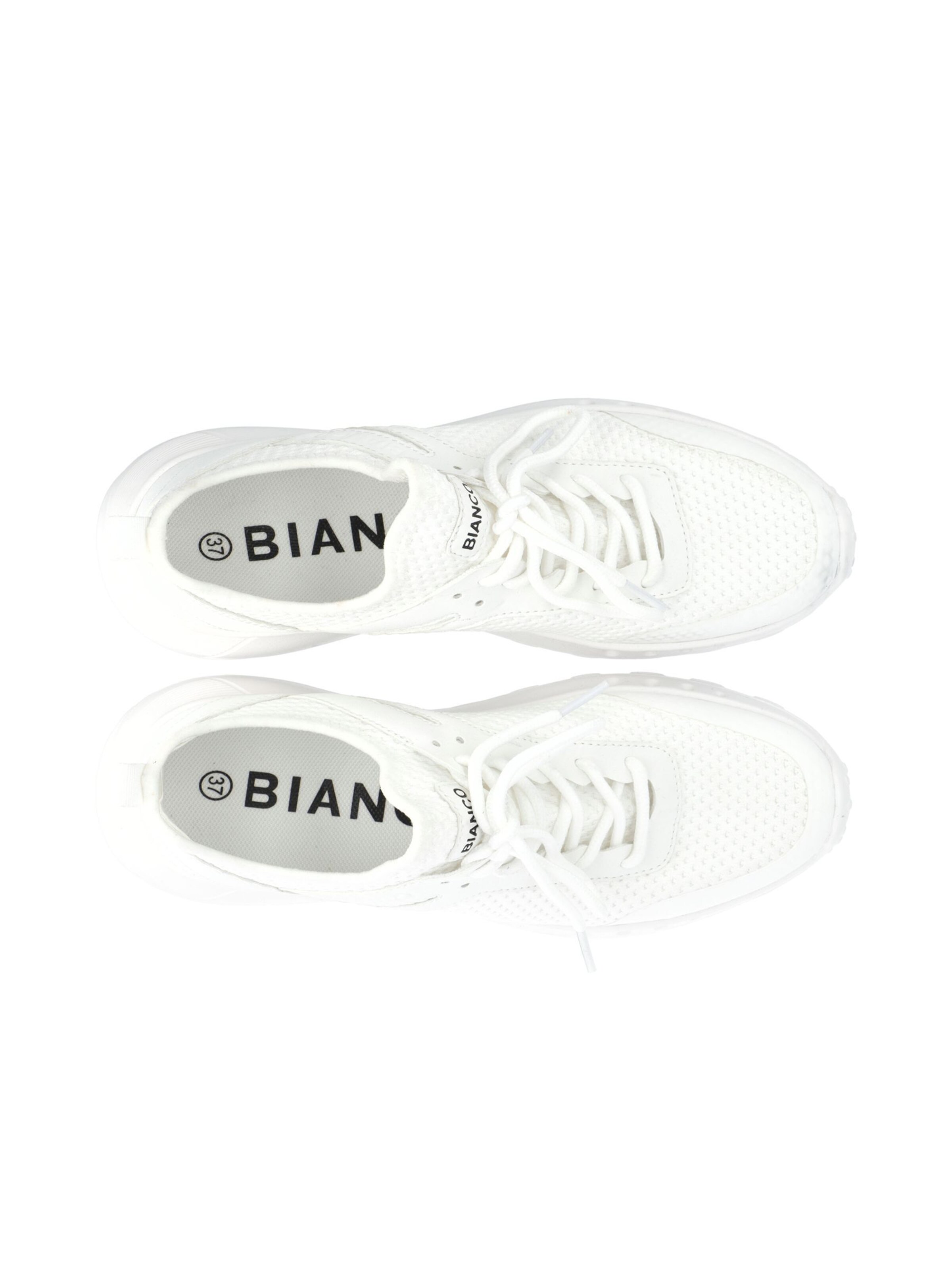 Baskets basses 'Lauren' Bianco en blanc