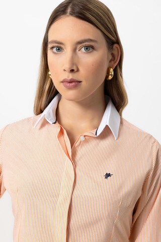 DENIM CULTURE - Blusa 'OLIVIA' en naranja