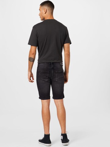 American Eagle Regular Shorts in Schwarz