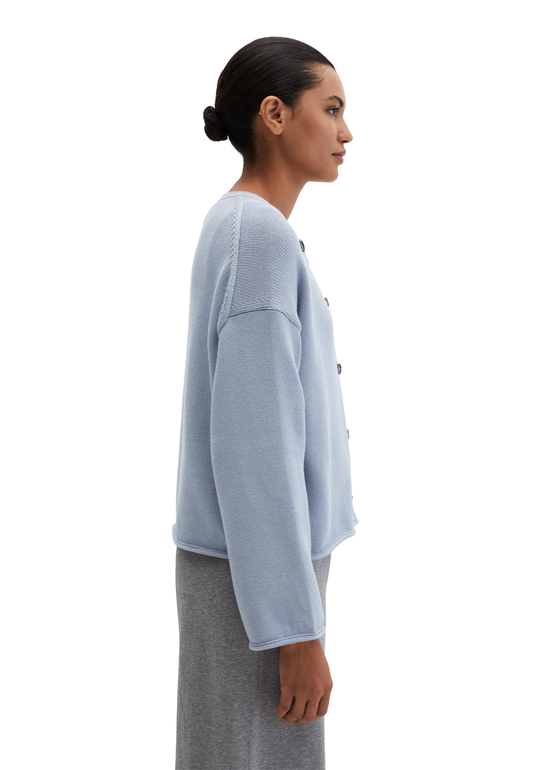 Marc O'Polo Strickjacke in Grau