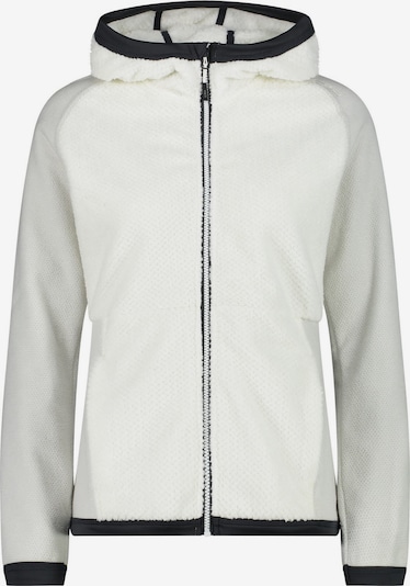 CMP Athletic Fleece Jacket in Night blue / Light grey / White, Item view