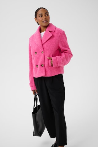 Kaffe Between-seasons coat 'KAAnne' in Pink