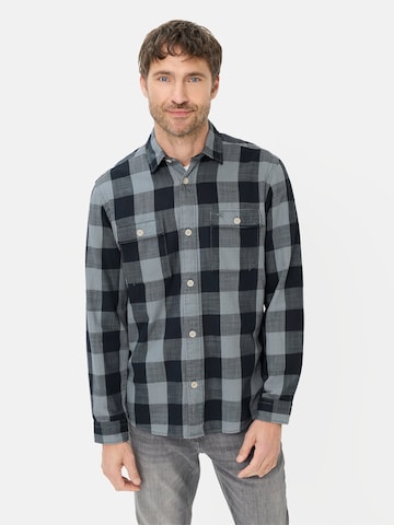 CAMEL ACTIVE Regular fit Button Up Shirt in Grey: front