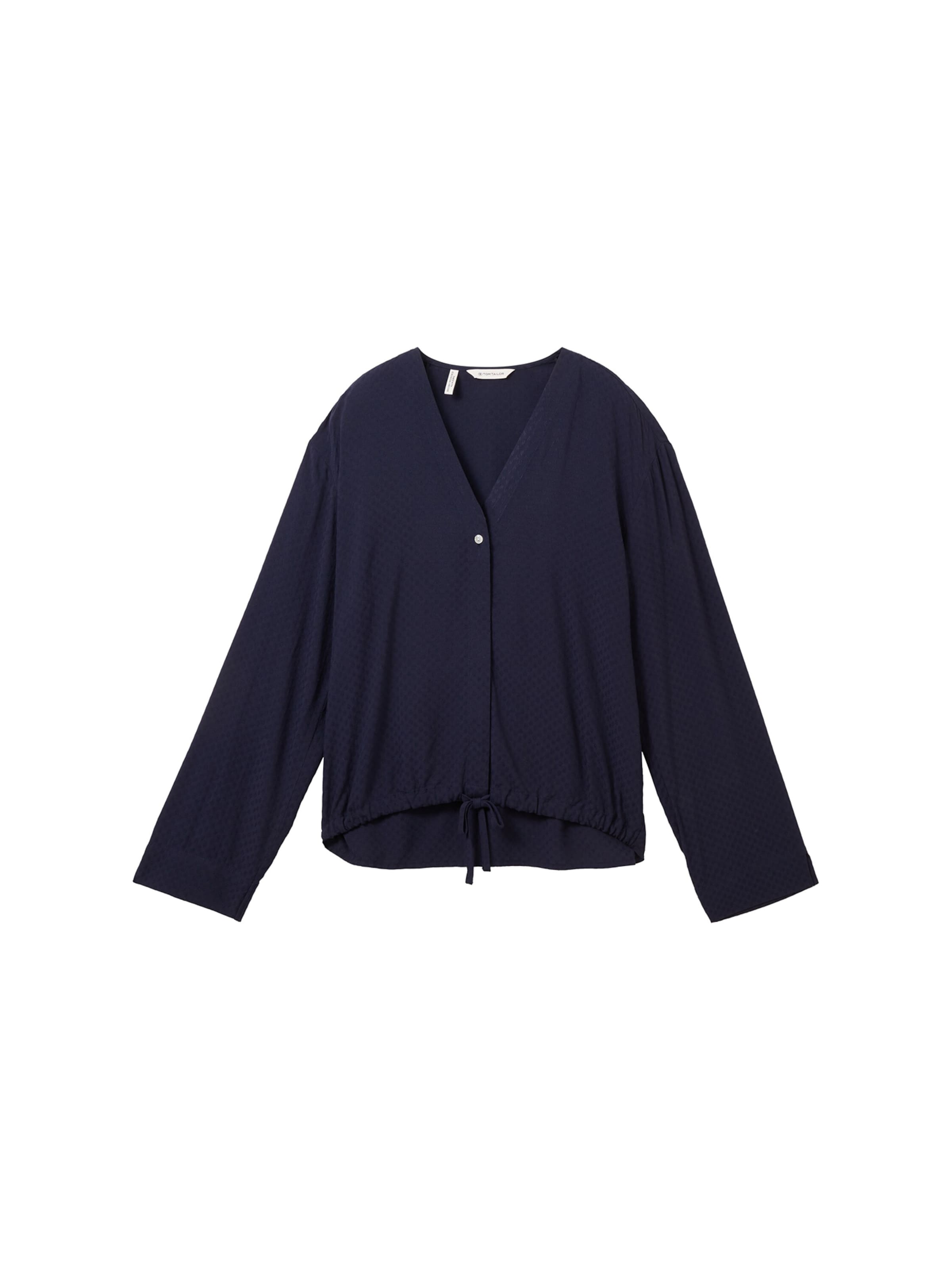 TOM TAILOR Blouse in Blue: front