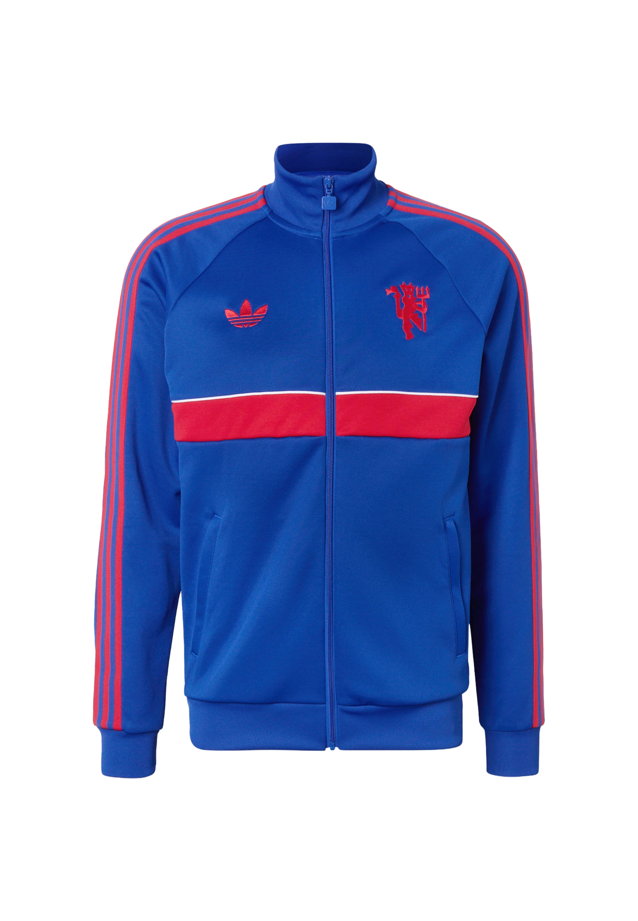 ADIDAS PERFORMANCE - Chaqueta de chándal 'Manchester United' en azul: frente