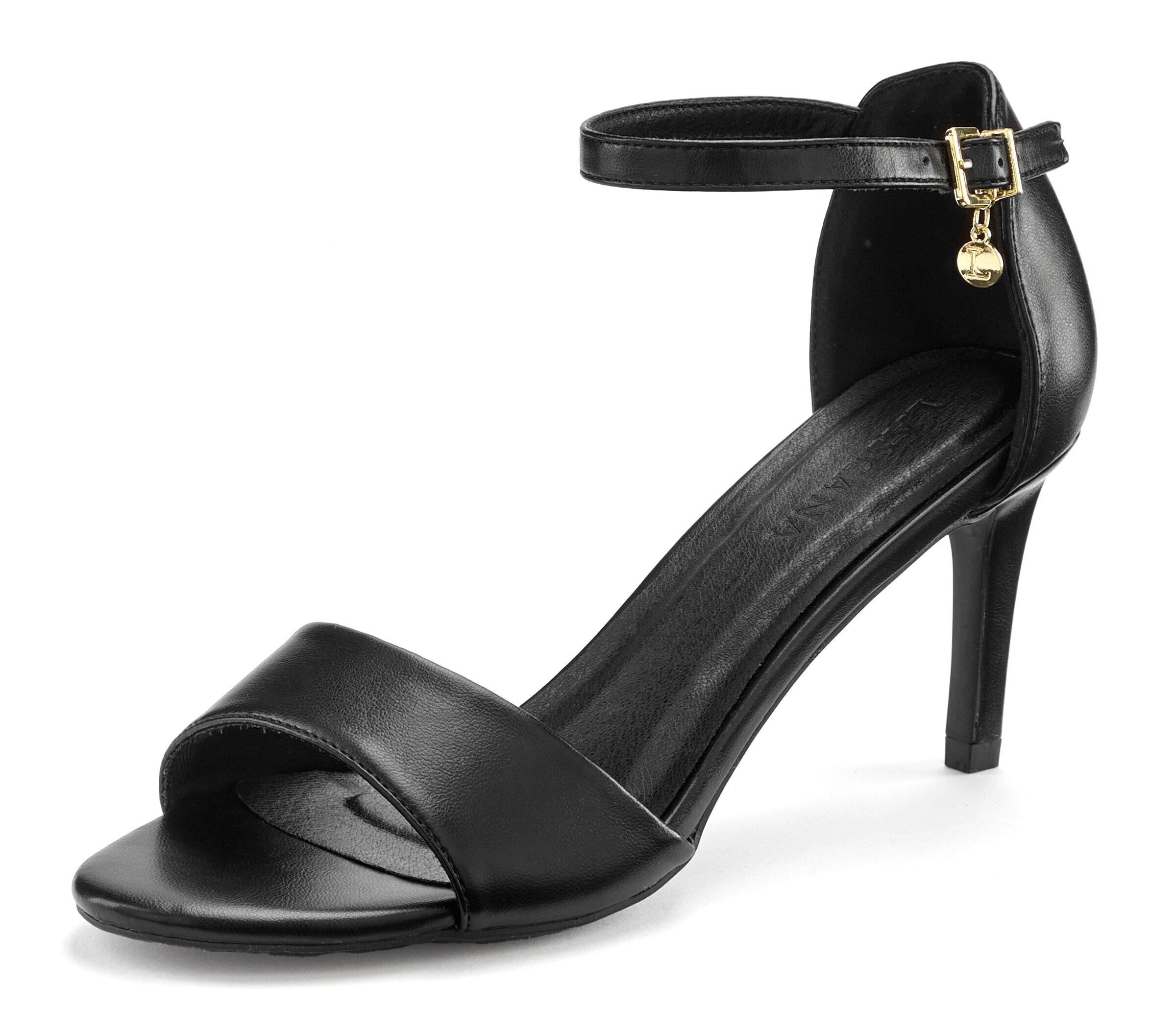 LASCANA Sandale in Schwarz: Vorderseite