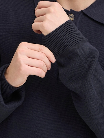 Pull-over ' CFABEL ' Casual Friday en bleu