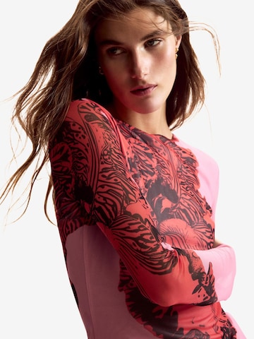 Desigual Tričko – pink