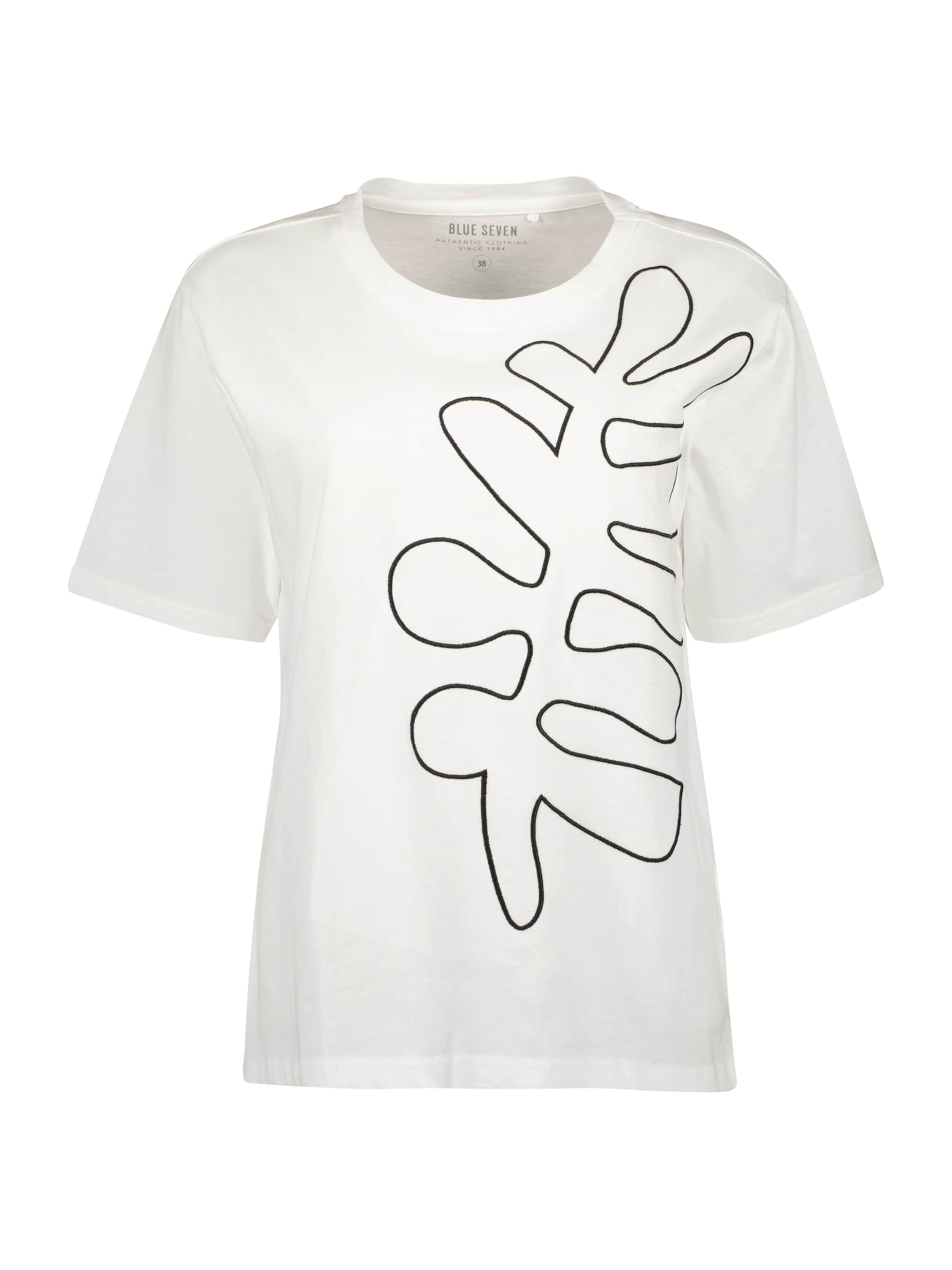 BLUE SEVEN Shirts i hvid: forside