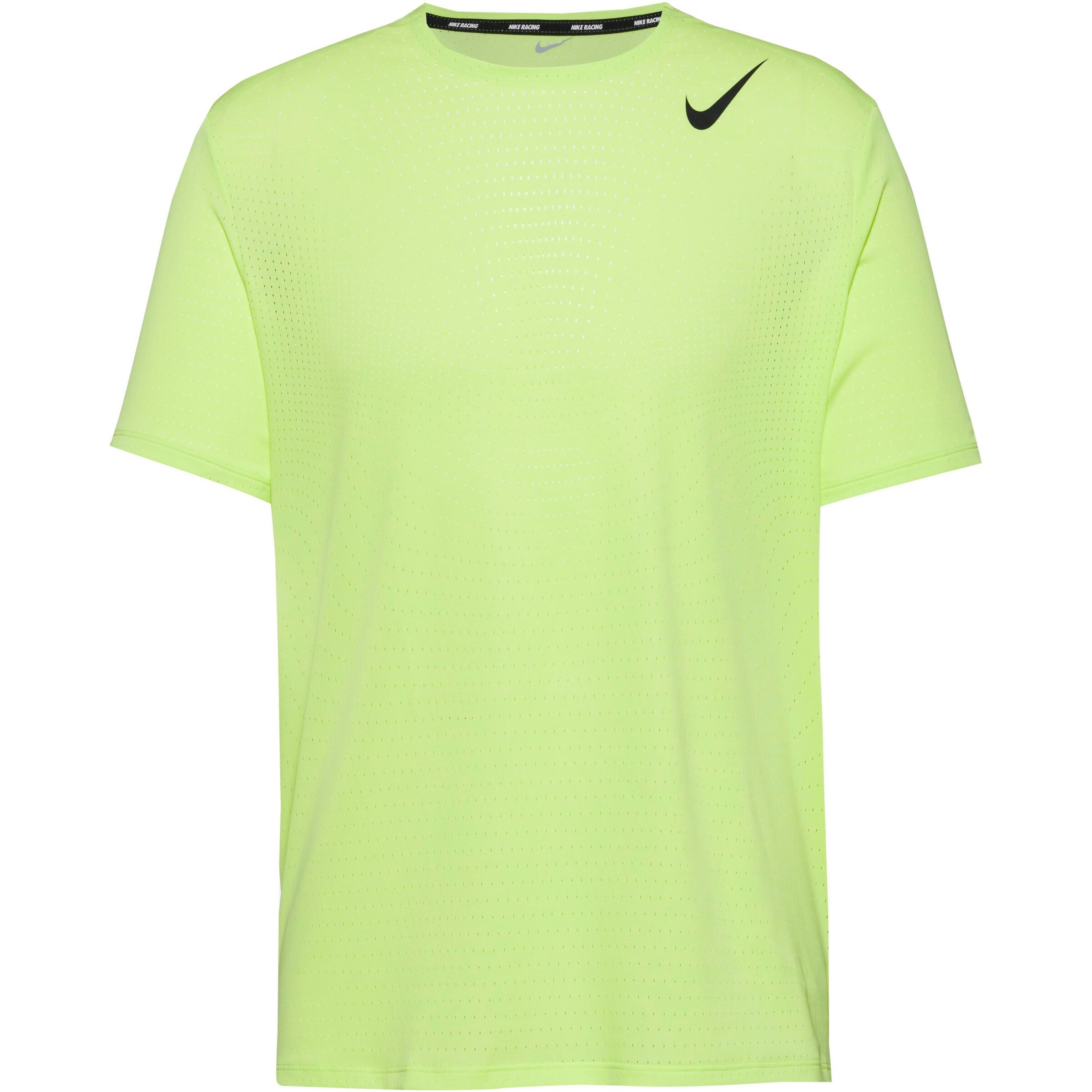 NIKE Performance Shirt 'Aeroswift' in Green: front