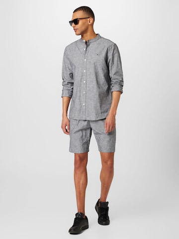 Clean Cut Copenhagen Regular fit Button Up Shirt 'Andreas' in Blue