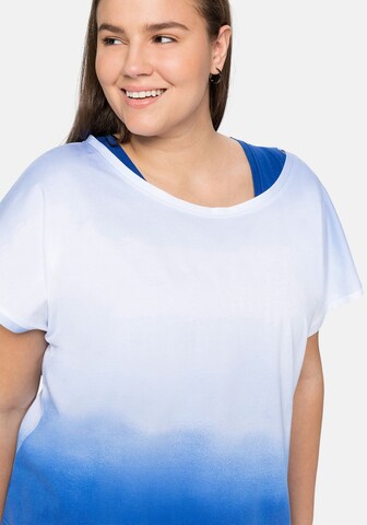 SHEEGO T-Shirt in Blau