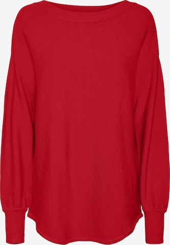 VERO MODA Pullover 'NANCY' i rød: forside