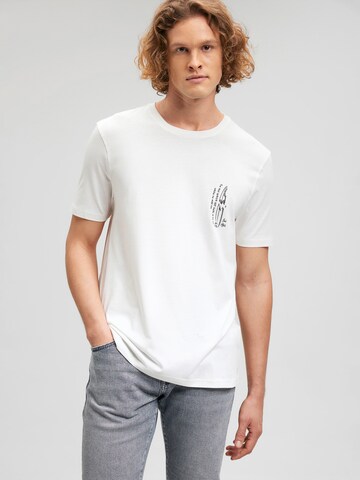 Mavi Shirt in Weiß: Vorderseite