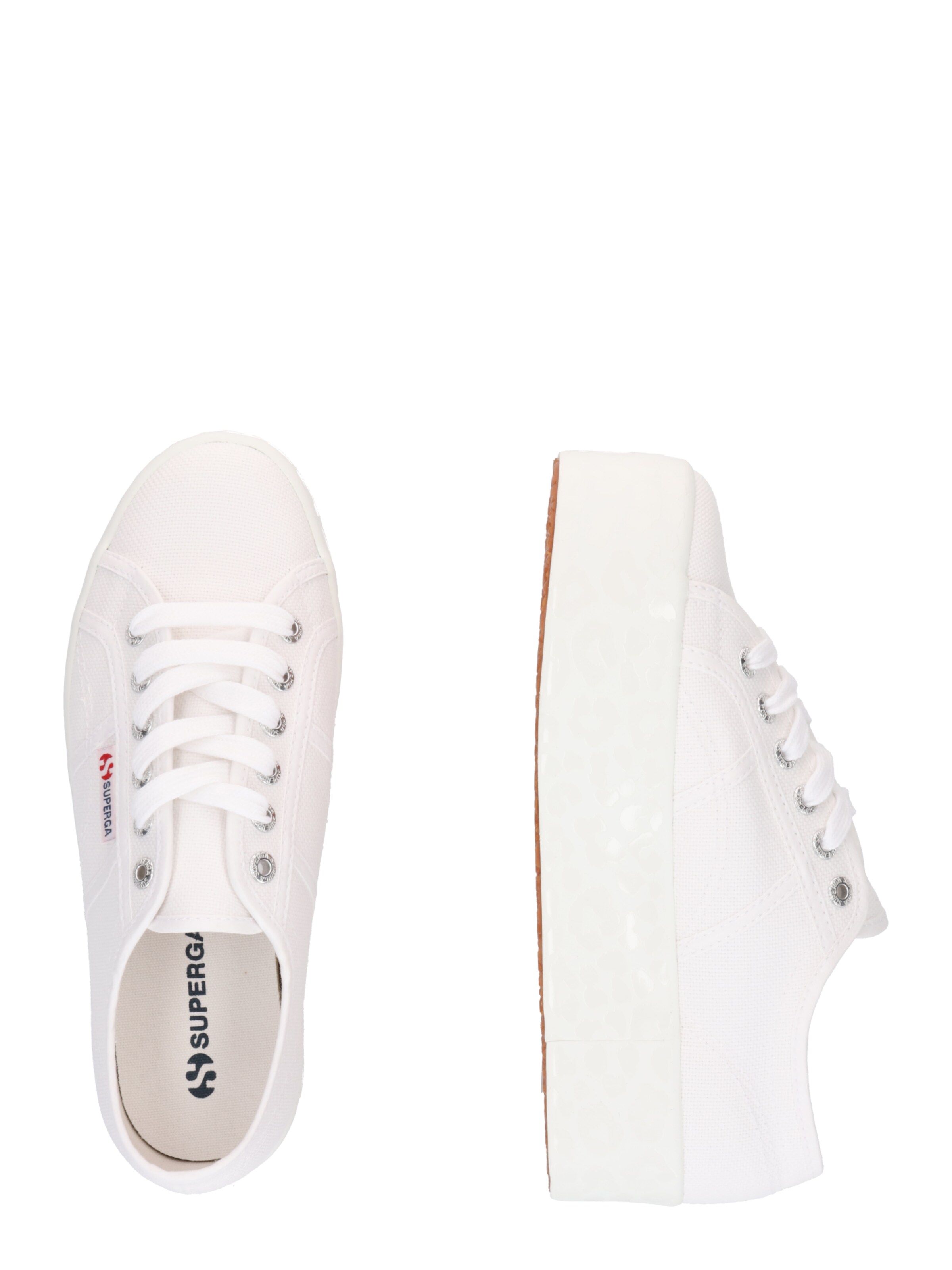 SUPERGA Sneaker in Weiß