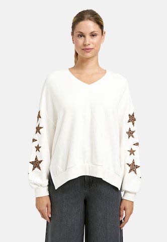 Smith&Soul Sweatshirt in White: front
