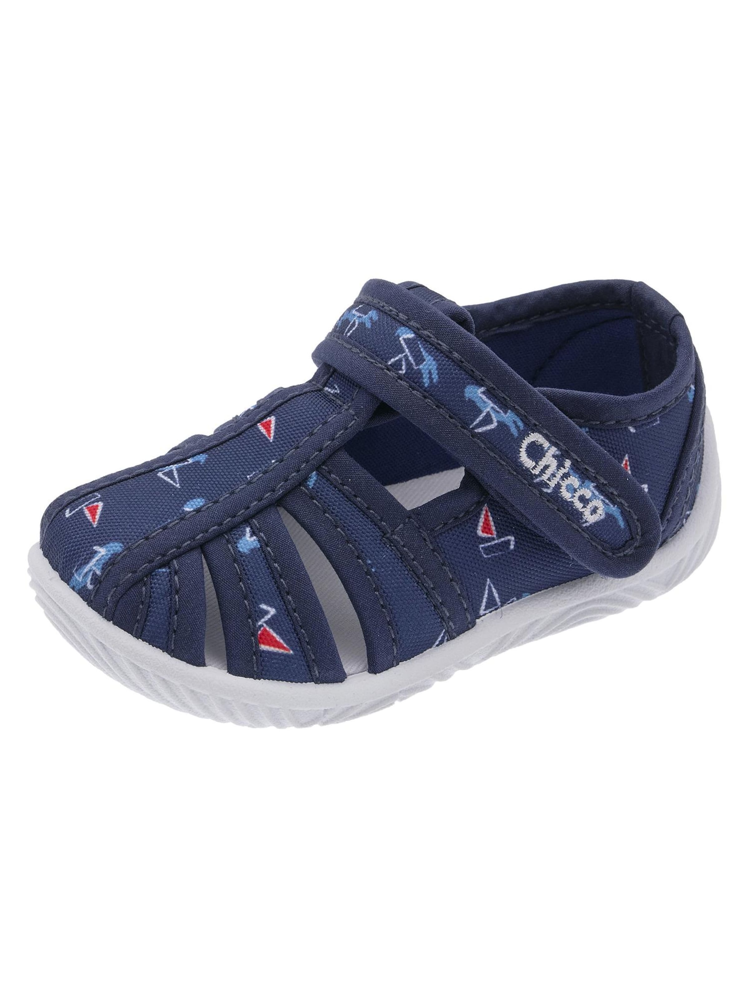 Chicco Hausschuh 'Templar' in Blau: Vorderseite