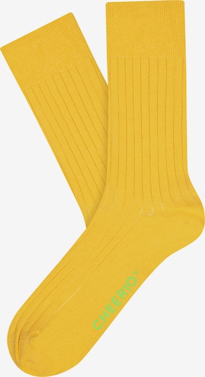 CHEERIO* Sockor 'TOUGH GUY' i gul, Produktvy
