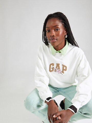 Sweat-shirt GAP en blanc