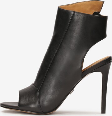 Kazar Platform Heels in Black: front