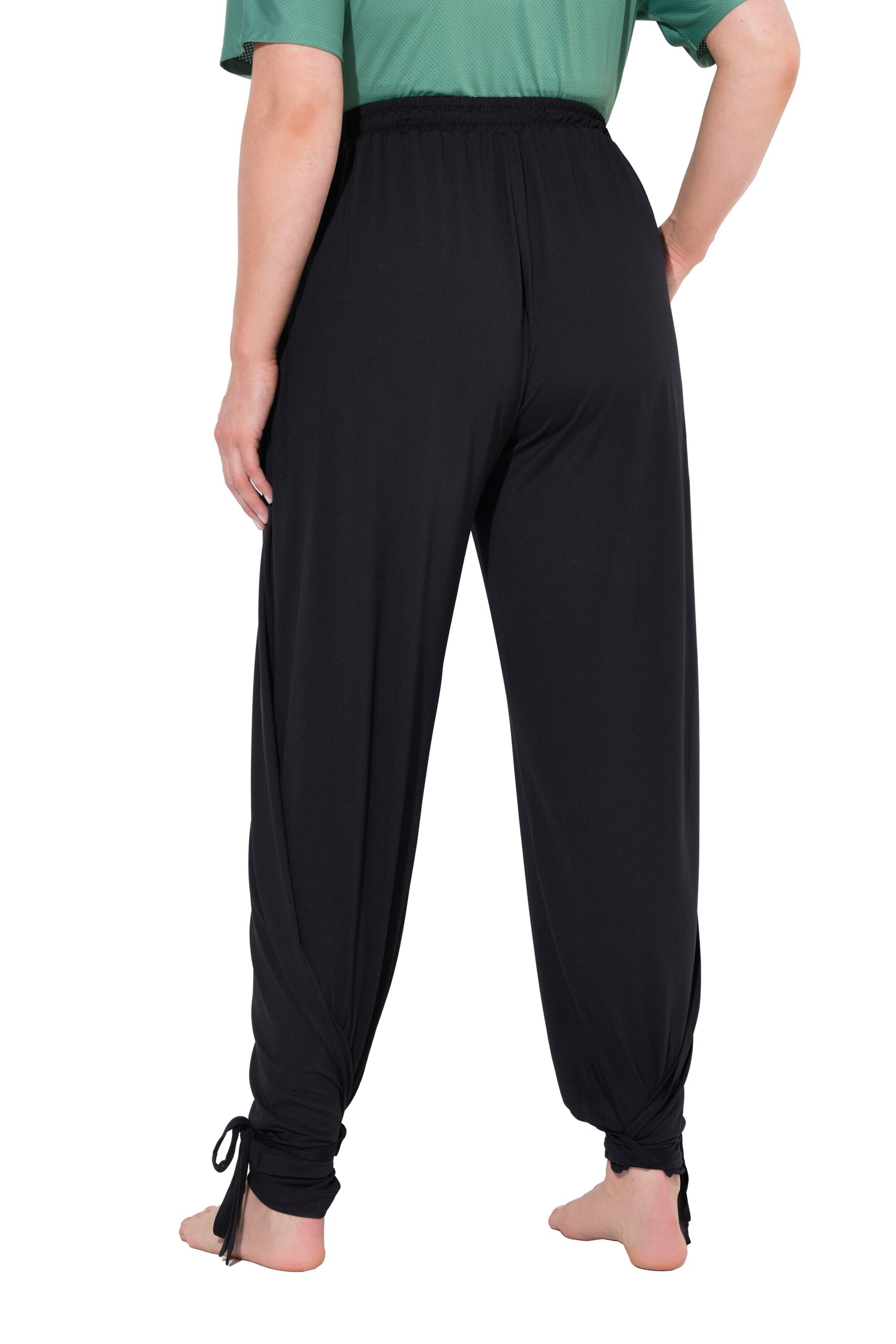 Ulla Popken Regular Hose in Schwarz