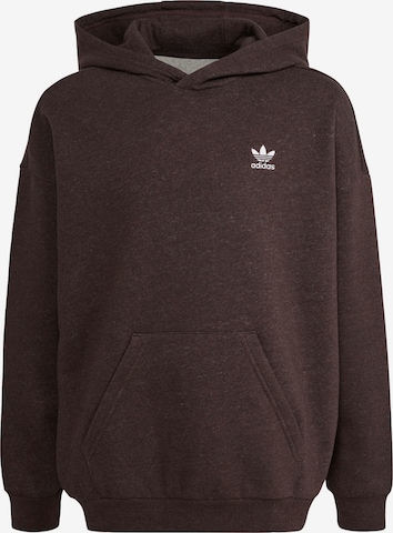 Felpa di ADIDAS ORIGINALS in marrone: frontale