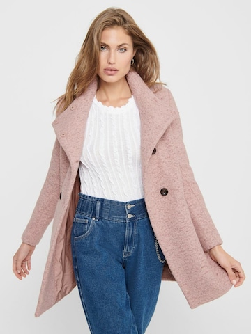 Manteau mi-saison 'SOPHIA' ONLY en rose