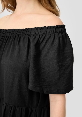 QS Kleid in Schwarz