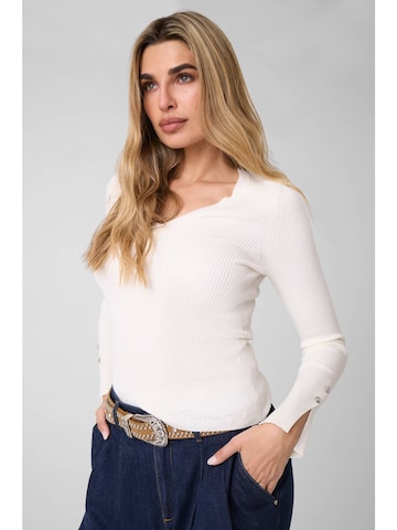 GUESS Pullover 'Ellie' in Weiß: Vorderseite