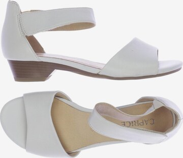CAPRICE Sandals & High-Heeled Sandals in 37 in White: front