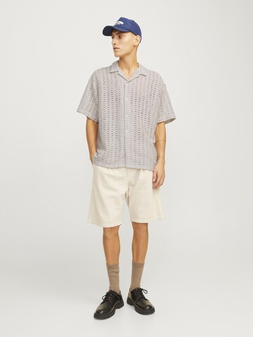 JACK & JONES Comfort fit Overhemd in Grijs