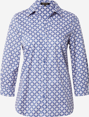 Camicia da donna di MORE & MORE in blu: frontale