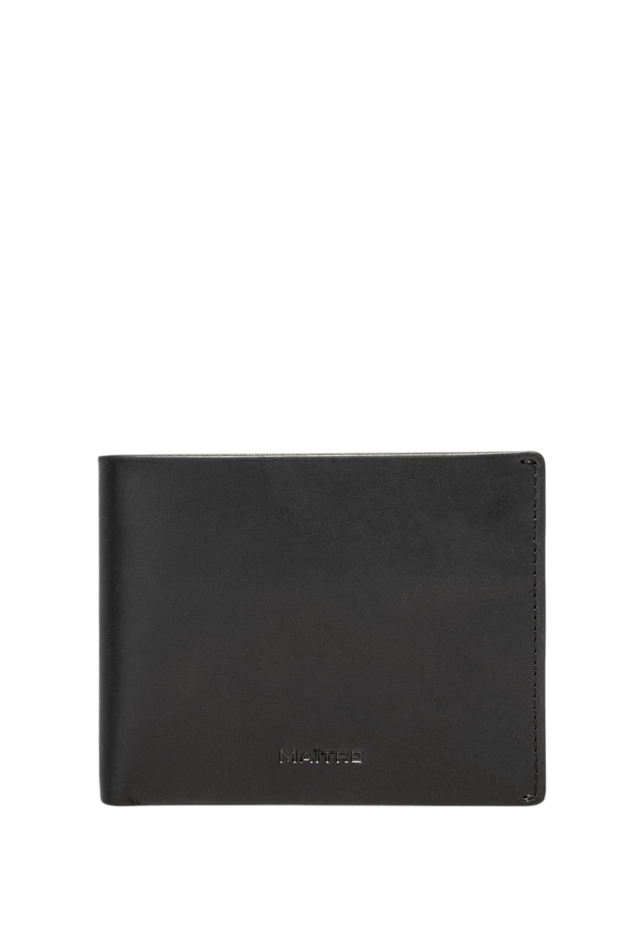 Maître Wallet 'Birkheim Dietwald' in Black: front