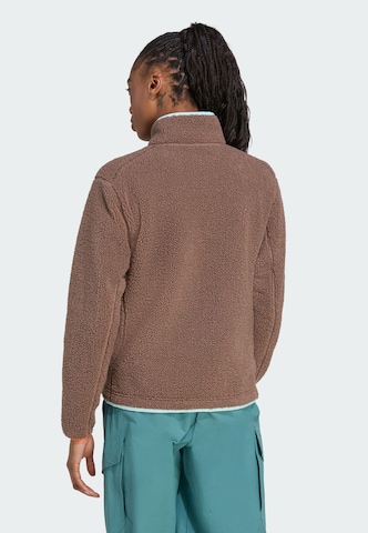 Giacca di pile funzionale 'Xploric' di ADIDAS TERREX in marrone