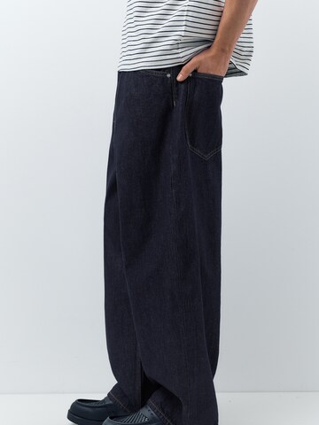 Pull&BearWide Leg/ Široke nogavice Traperice - plava boja