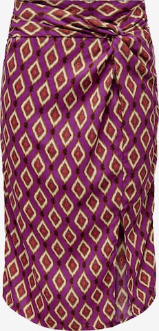 ONLY Skirt 'LEAH' in Purple: front