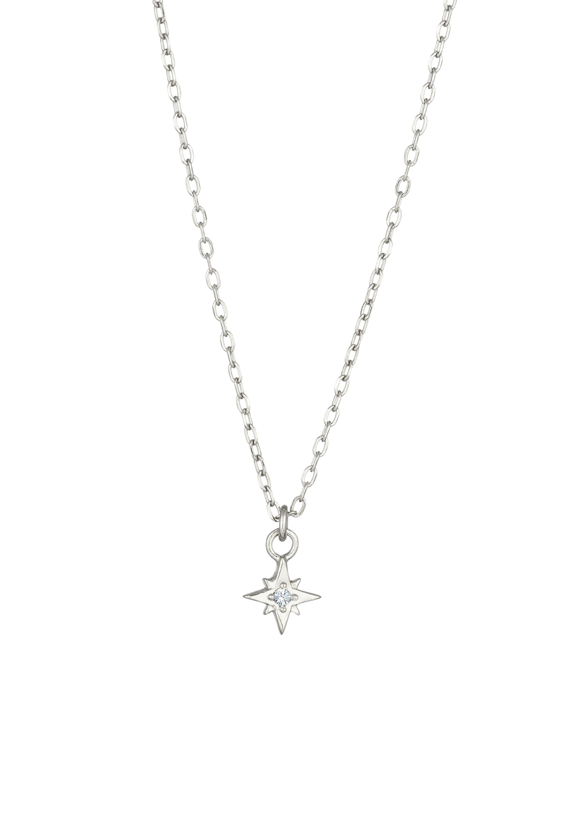 Chaîne 'Stern' ELLI en argent : devant