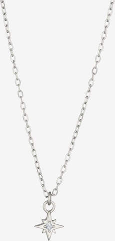 ELLI Halskette 'Stern' in Silber: Vorderseite