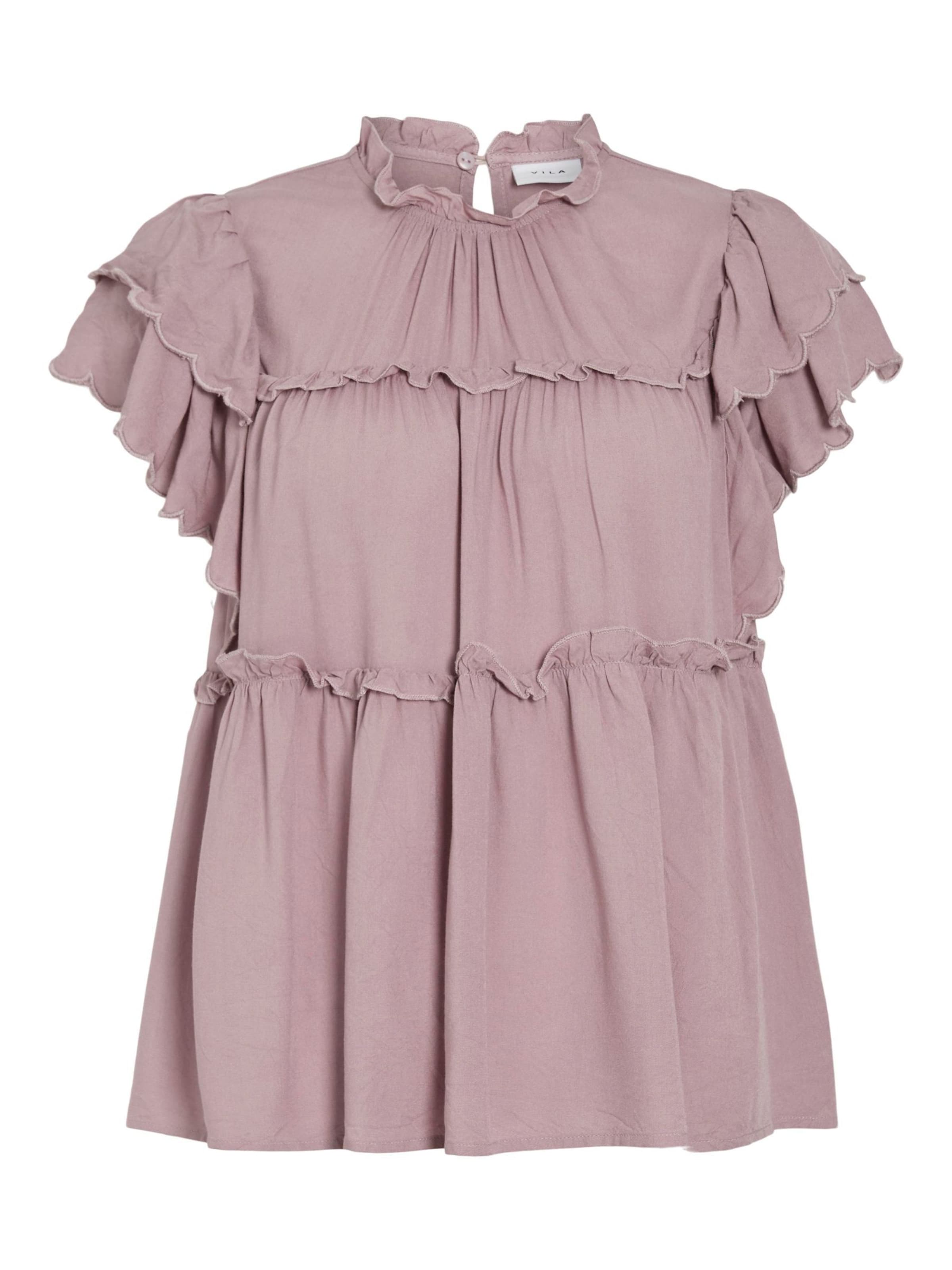 Camicia da donna 'VIPreta' di VILA in lilla: frontale