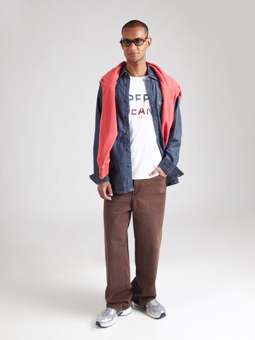 Pepe Jeans Μπλουζάκι 'SEASON III' σε λευκό