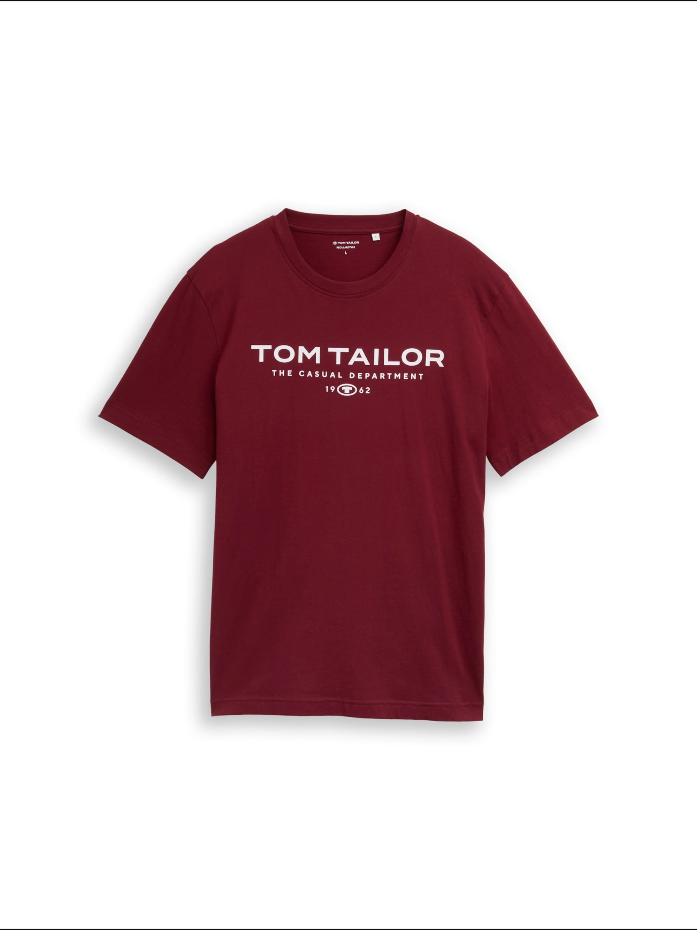 TOM TAILOR Särk, värv punane: eest vaates