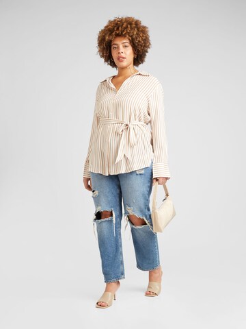 ABOUT YOU Curvy - Blusa 'Suki' en beige