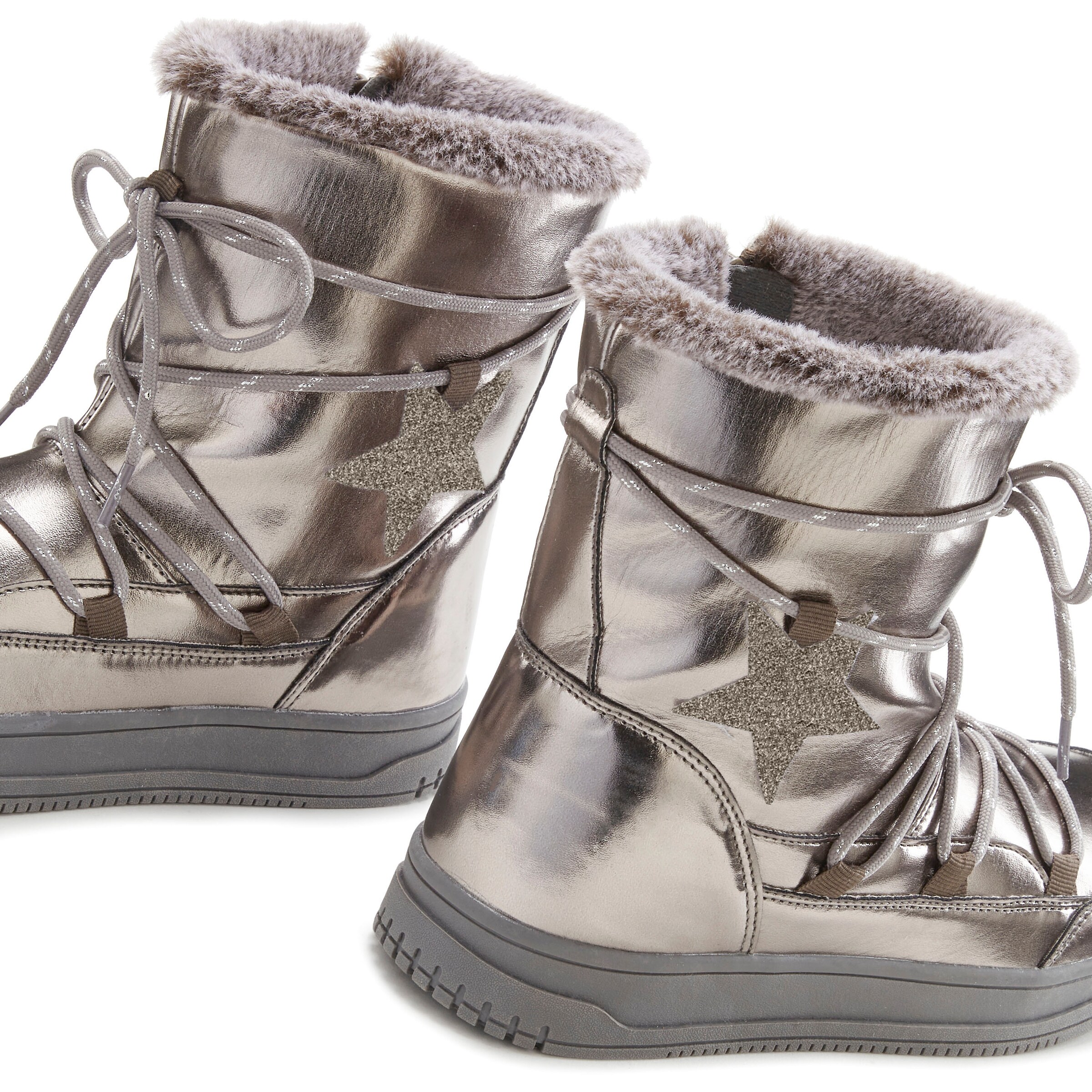 LASCANA Snowboots in Bronze