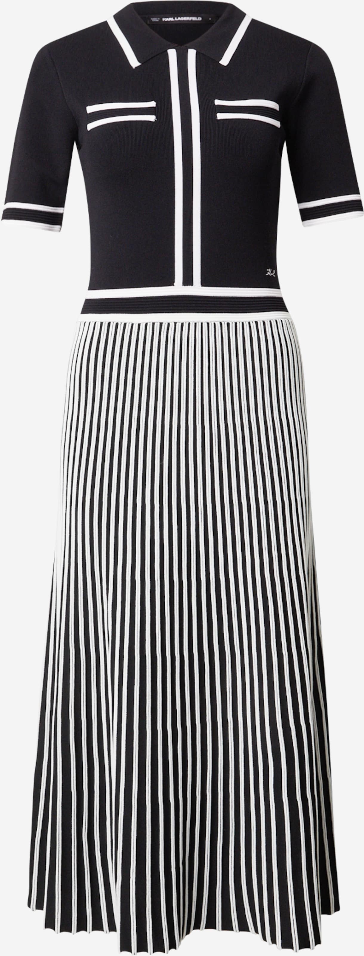 Robes en maille 'Essential' (noir, XS)