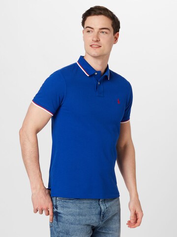 T-Shirt Polo Ralph Lauren en bleu : devant