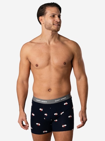 Boxers 'Christmas' Happy Shorts en bleu