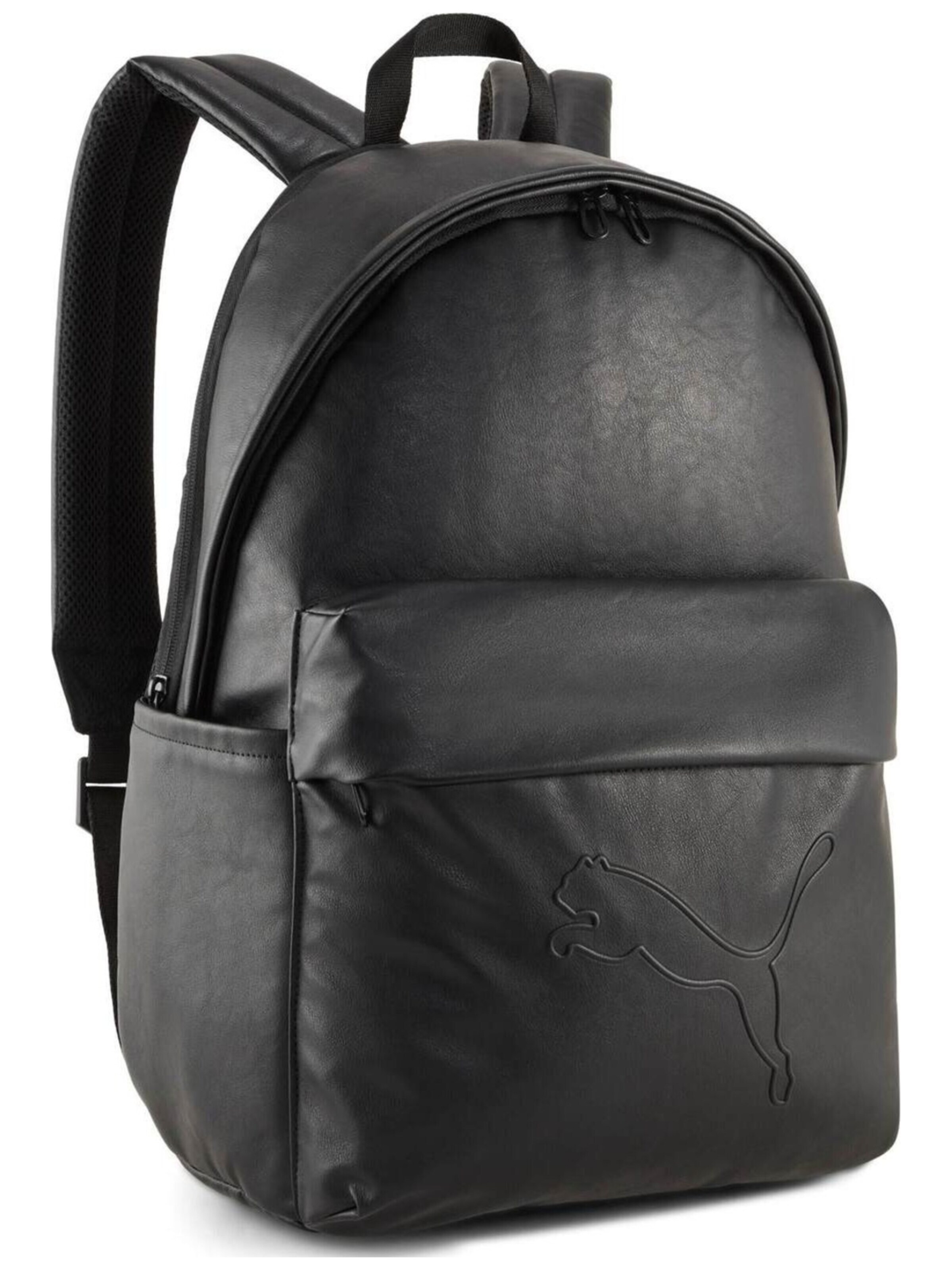 PUMA - Mochila 'Puma Essentials Pu Backpack 20L' en negro: frente
