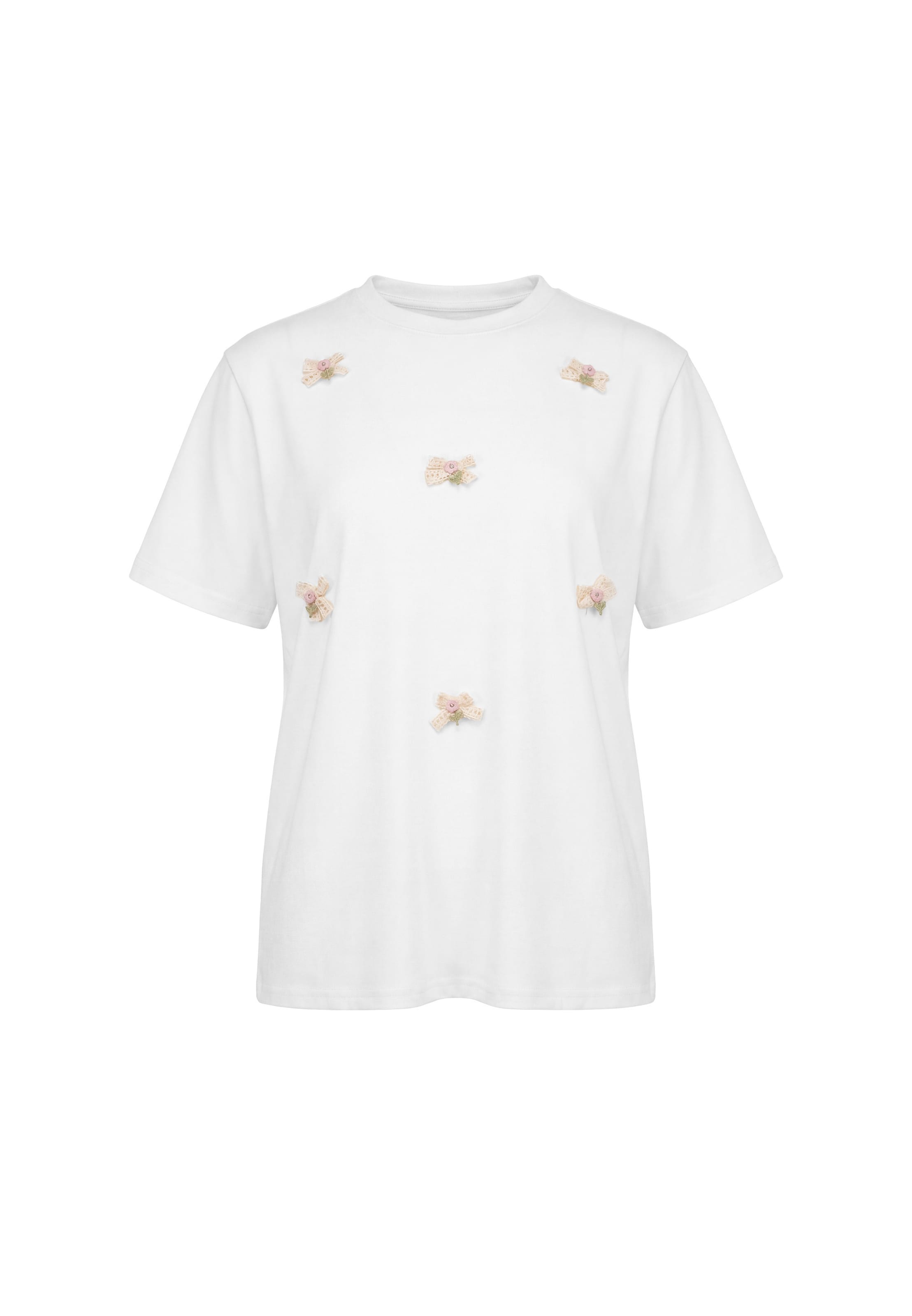 MYMO Shirt 'Pop' in White: front