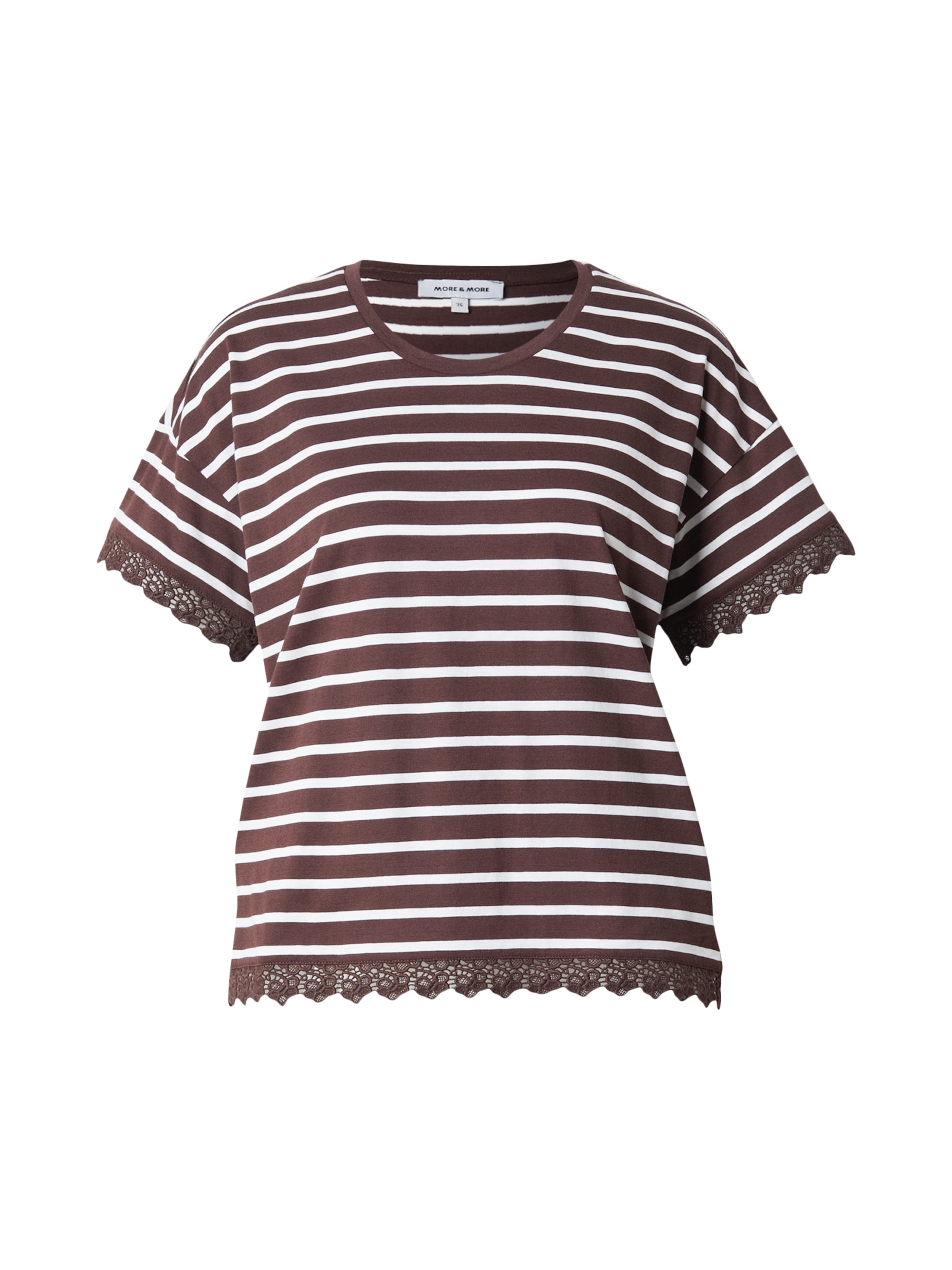 Maglietta di MORE & MORE in marrone: frontale