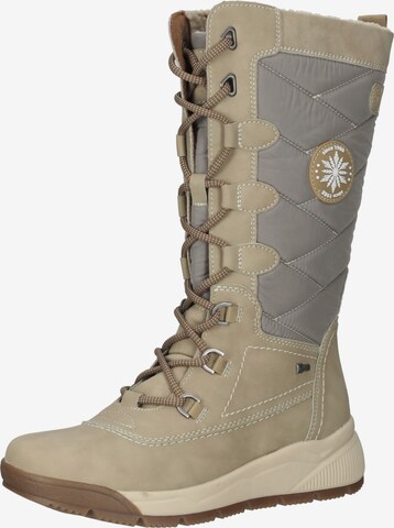 Relife Schnürstiefel in Beige: predná strana